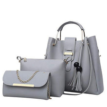 Load image into Gallery viewer, LITTHING 4pcs Woman Bag Set Fashion Female Purse and Handbag Four-Piece Shoulder Bag Tote Messenger Purse Bag Drop Shipping