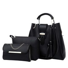 Load image into Gallery viewer, LITTHING 4pcs Woman Bag Set Fashion Female Purse and Handbag Four-Piece Shoulder Bag Tote Messenger Purse Bag Drop Shipping