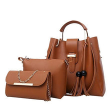 Load image into Gallery viewer, LITTHING 4pcs Woman Bag Set Fashion Female Purse and Handbag Four-Piece Shoulder Bag Tote Messenger Purse Bag Drop Shipping